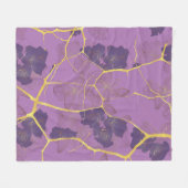 キンツ日本のギ。 フリースブランケット (正面(横))