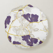 キンツ日本のギ。両面 ラウンドクッション (裏面)