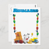 キンデルタグリュッセ ポストカード (正面/裏面)