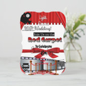 キンドゴムレッドカーペット招待状 招待状 (スタンド正面)