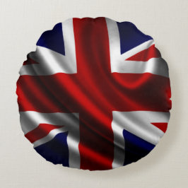 キンドム統一された国旗 ラウンドクッション