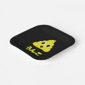 キンノウンコ金のうんこゴールデンウンチ ペーパープレート (傾斜あり)