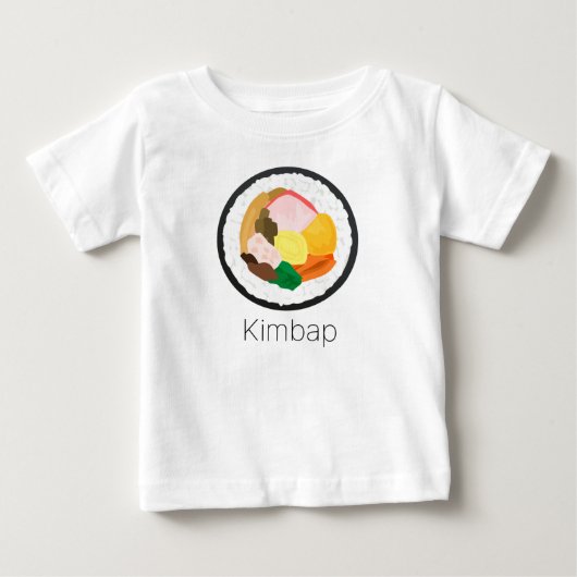 キンバップ ベビーTシャツ (正面)