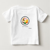 キンバップ ベビーTシャツ (裏面)