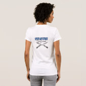 キンバリーの歩兵のガールフレンドのため Tシャツ (裏面フル)