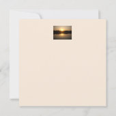 キンバリーサンセットフラットカード (裏面)