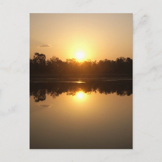 キンバリーサンセットポストカード ポストカード (正面)