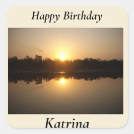 キンバリーサンセット スクエアシール