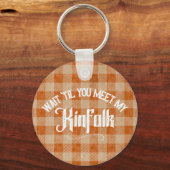 キンフおもしろいォークカントリーに素朴会う キーホルダー (裏面)