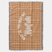 キンフおもしろいォークカントリーに素朴会う スローブランケット (正面縦)