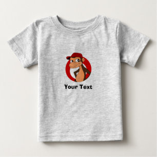 キンプパーソナライズされたマンガベビーTシャツ ベビーTシャツ
