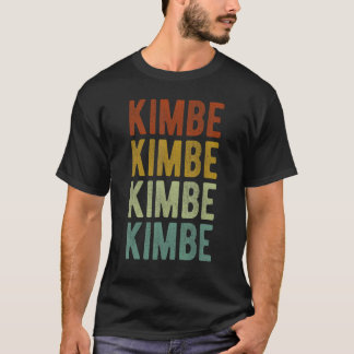 キンベシティパプアニューギニアレトロ Tシャツ