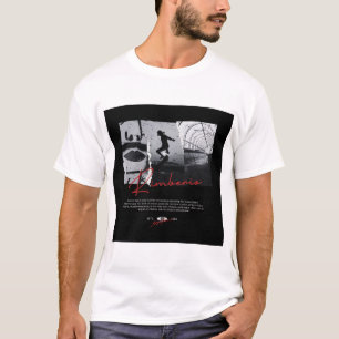 キンベリオスケーター写真コラージュストリートウエアTシャツ Tシャツ