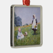 キンボウゲおよびデイジー メタルオーナメント (右)