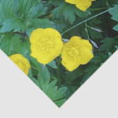 キンボウゲのテーマのティッシュペーパー 薄葉紙 (詳細)