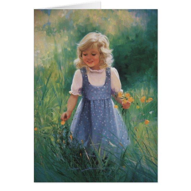 キンボウゲの女の子 (正面)