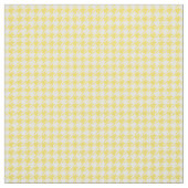 キンボウゲの黄色及び白い千鳥格子の ファブリック (見本)