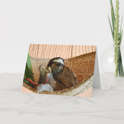 キンボウゲ怠惰 カード (正面)