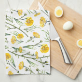 キンボウゲ キッチンタオル (四つ折り)