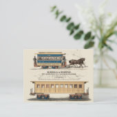 キンボール&ゴルトンフィラデルフィアR.R.自動車メーカー ポストカード (スタンド正面)