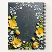 キンポウゲ結婚花 ノートブック (裏面)