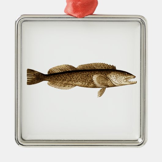 キンムツのロゴ メタルオーナメント (正面)