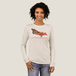 キンモクセイの花の上のオオカナダモ トライブレンドTシャツ