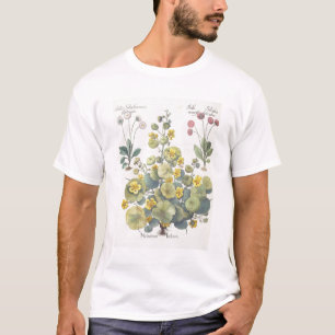 キンレンカおよびデイジー: 1.Nasturtium Indicum; 2.B Tシャツ