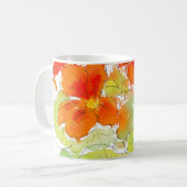 キンレンカのマグ コーヒーマグカップ (正面左)