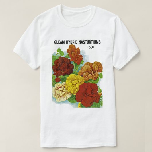 キンレンカ Tシャツ (デザイン正面)