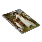 キンロスのグラハム夫人と娘とジャマダール ノートブック (右側)