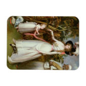 キンロスのグラハム夫人と娘とジャマダール マグネット (横)