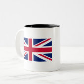 キン統一されたグダムフラグ ツートーンマグカップ (正面左)