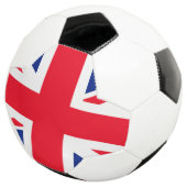 キン統一されたグダム連合ジャック国旗 サッカーボール (3/4)