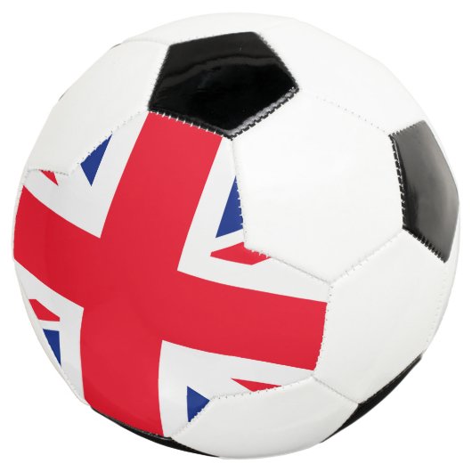 キン統一されたグダム連合ジャック国旗 サッカーボール (3/4)