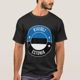 キヴィヨリ エストニアの街 Tシャツ