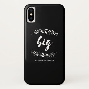 キーのオメガアルファ の大きいリース iPhone X ケース
