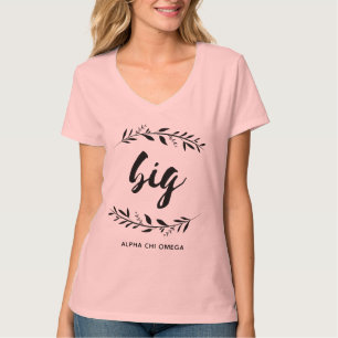 キーのオメガアルファ の大きいリース Tシャツ