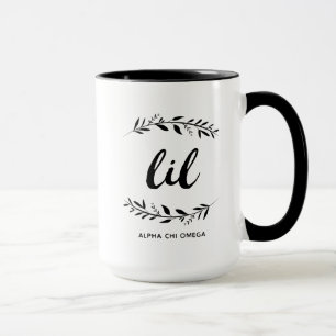 キーのオメガアルファ Lilのリース マグカップ