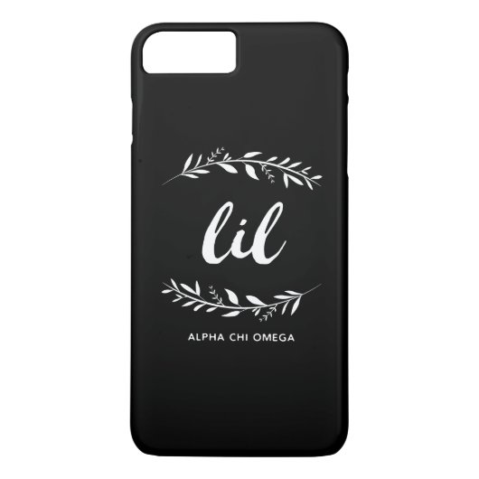 キーのオメガアルファ| Lilのリース Case-Mate iPhoneケース (裏面)
