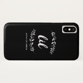 キーのオメガアルファ| Lilのリース Case-Mate iPhoneケース (裏面(横))