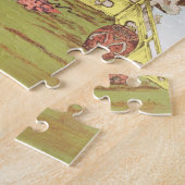 「キーのオーナメントからの中国のな庭のカップル、 ジグソーパズル (側面)