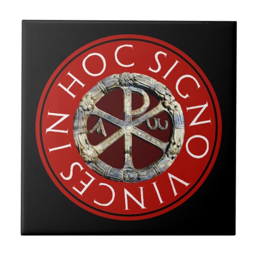 キーのRhoの記号 タイル (正面)