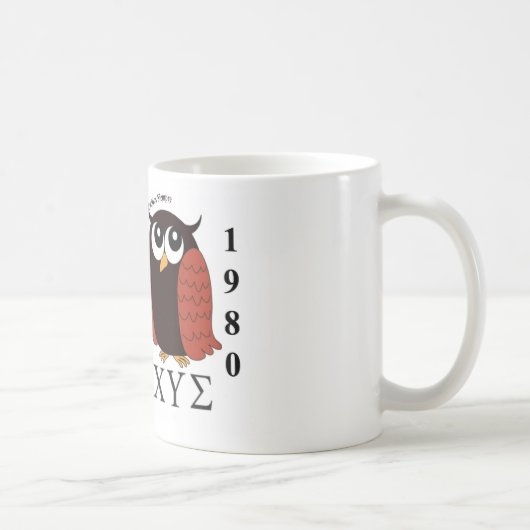 キーのUpsilonシグママグ コーヒーマグカップ (右)