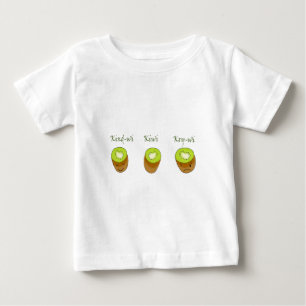 キーウィのトリオ ベビーTシャツ