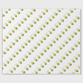 キーウィのトリオ ラッピングペーパー (フラット)