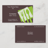 キーウィの名刺を食べよう 名刺 (正面/裏面)