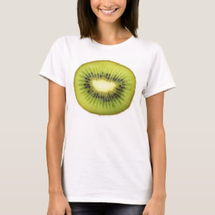 キーウィの女性のHanesのNano Tシャツ