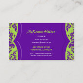 キーウィの果実 名刺 (裏面)