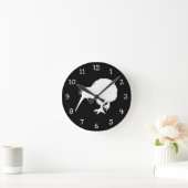 キーウィの鳥 ラウンド壁時計 (ホーム)